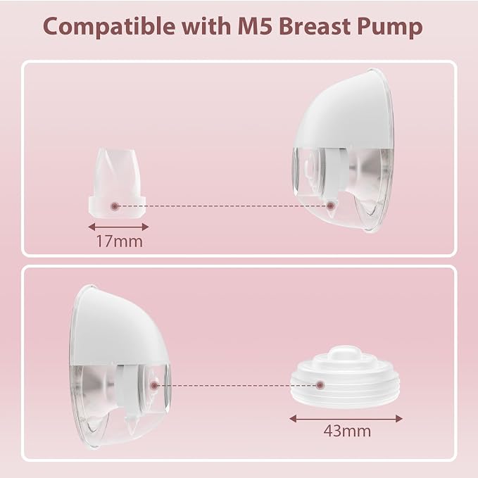 10PCS Breast Pump Parts, M5 Breast Pumps Replacement Accessories Breastfeeding - Image 5