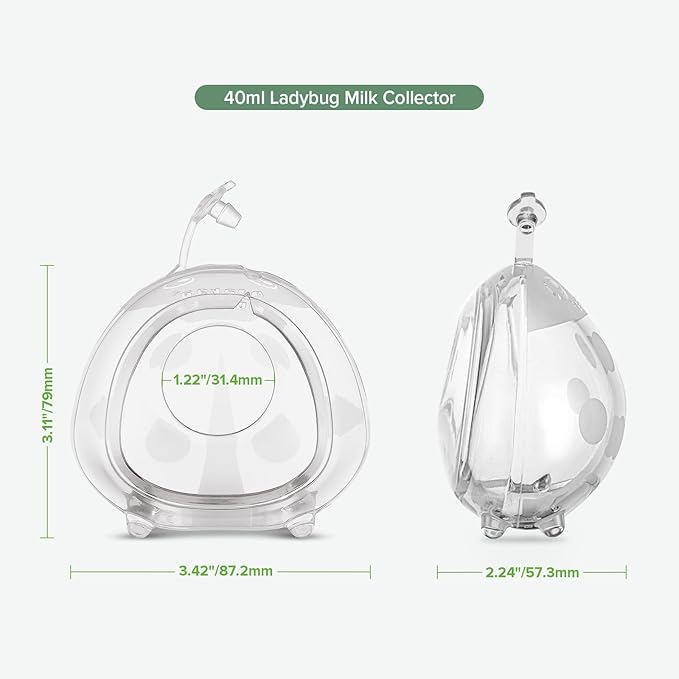haakaa Ladybug Milk Collector Breast Milk Saver Breast Shell - Image 7