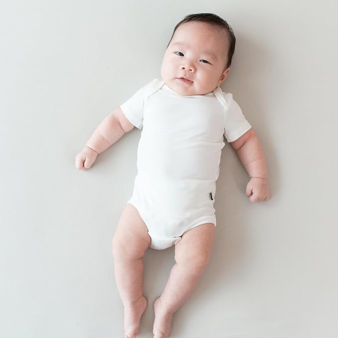 KYTE BABY Unisex Bodysuits, 97% Rayon made from Bamboo, 3% Spandex - Image 3