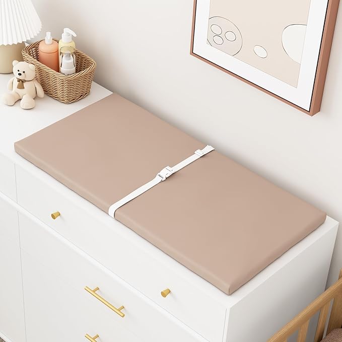 Wipeable Baby Changing Pad for Dresser and Table, Cozy Diaper Changing Pad by YACODAVO