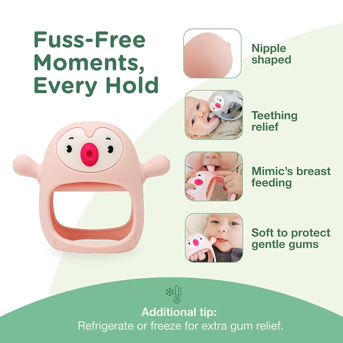 Teething Toy for Infants & Babies, Teethers for Babies 3-6 Months, Baby - Image 3