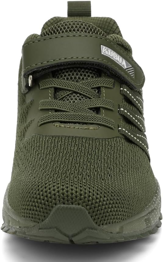 KUBUA Kids Sneakers for Boys Girls Running Tennis Shoes Lightweight Breathable - Image 4
