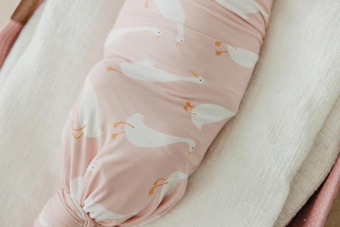 Copper Pearl Baby Swaddle Blanket - Image 6