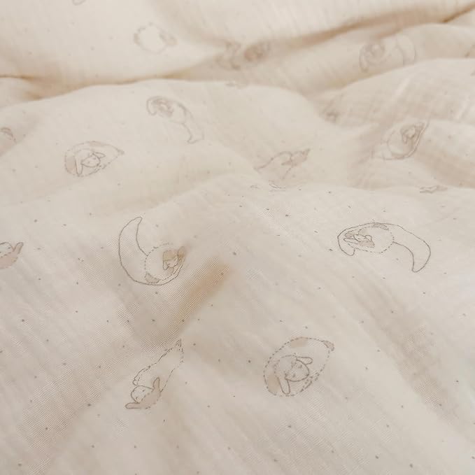 BuLuTu Muslin Toddler Pillow Case, Envelope Closure, 100% Cotton, Girls Boys - Image 3