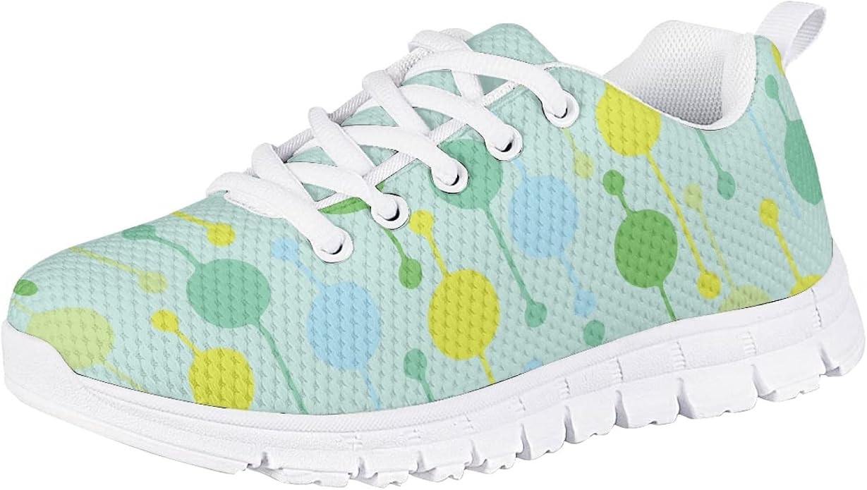 MARSVOVO First Shoes for Walking Boy Girl Athletic Lightweight Flexible Lace-up - Image 3