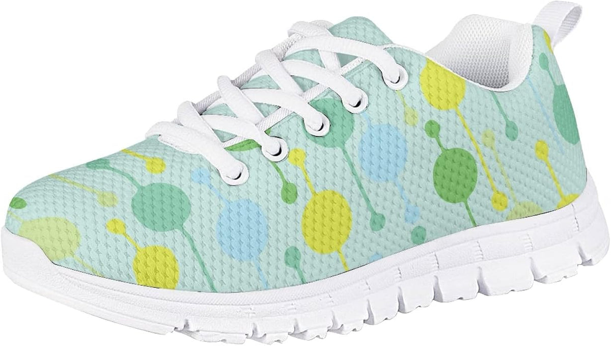 MARSVOVO First Shoes for Walking Boy Girl Athletic Lightweight Flexible Lace-up - Image 3