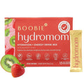Boobie Hydromom Superfood Electrolyte Drink Mix, Strawberry Kiwi | Refreshing by Boobie