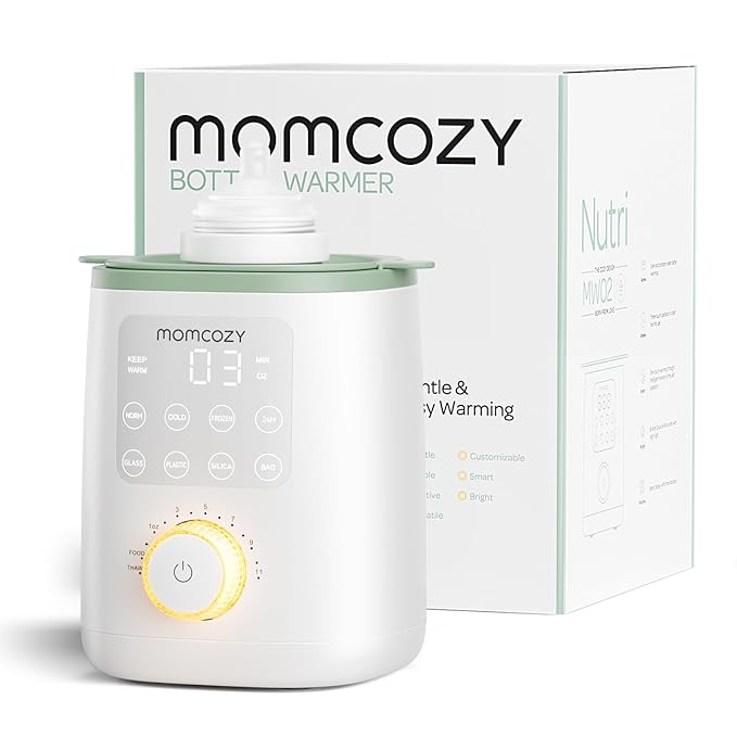 Momcozy Retain Nutrients Bottle Warmer, 9-in-1 Baby Bottle Warmer by Momcozy
