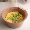 Microwave Silicone Steamer for Baby Food, Made In Korea, Oven & Dishwasher Safe by AGUARD