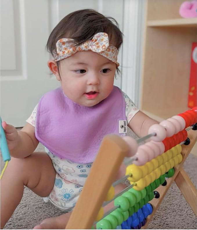 DiaperSquad's Baby Bibs for Drooling and Teething, Bibs for Boys, Baby Girl - Image 5