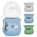 3 Pack Silicone Sleeves for Philips Avent Natural Glass Baby Bottles, Anti by MINMUNJIU
