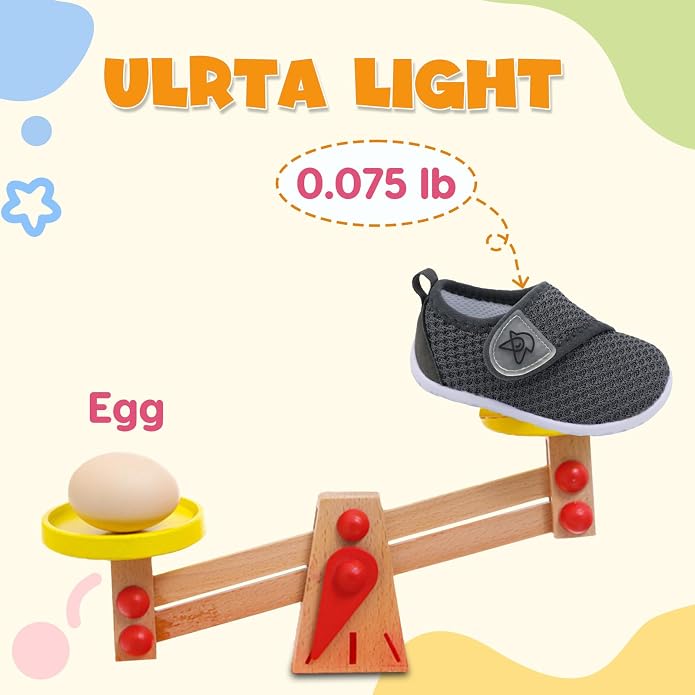 LeIsfIt Baby Shoes Boys Girls First Walking Shoes Non-Slip Infant Sneakers - Image 3