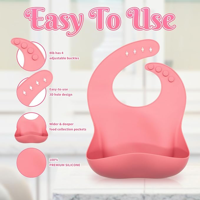 Silicone Baby Feeding Set 10 Pcs, Baby Led Weaning Supplies, Baby Feeding - Image 4