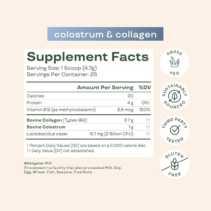 Bloom Nutrition Bovine Colostrum Powder - Image 4