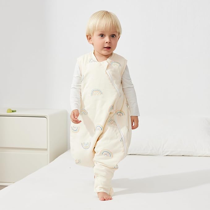 Duomiaomiao 2.5 TOG Toddler Sleep Sack 36-48 Months 100% Cotton Winter Side - Image 3