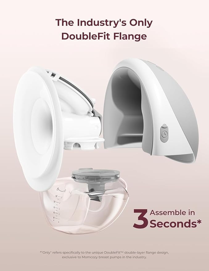 Momcozy Breast Pump Hands Free Upgraded Mobile Flow | M9, App Discreet Control - Image 4