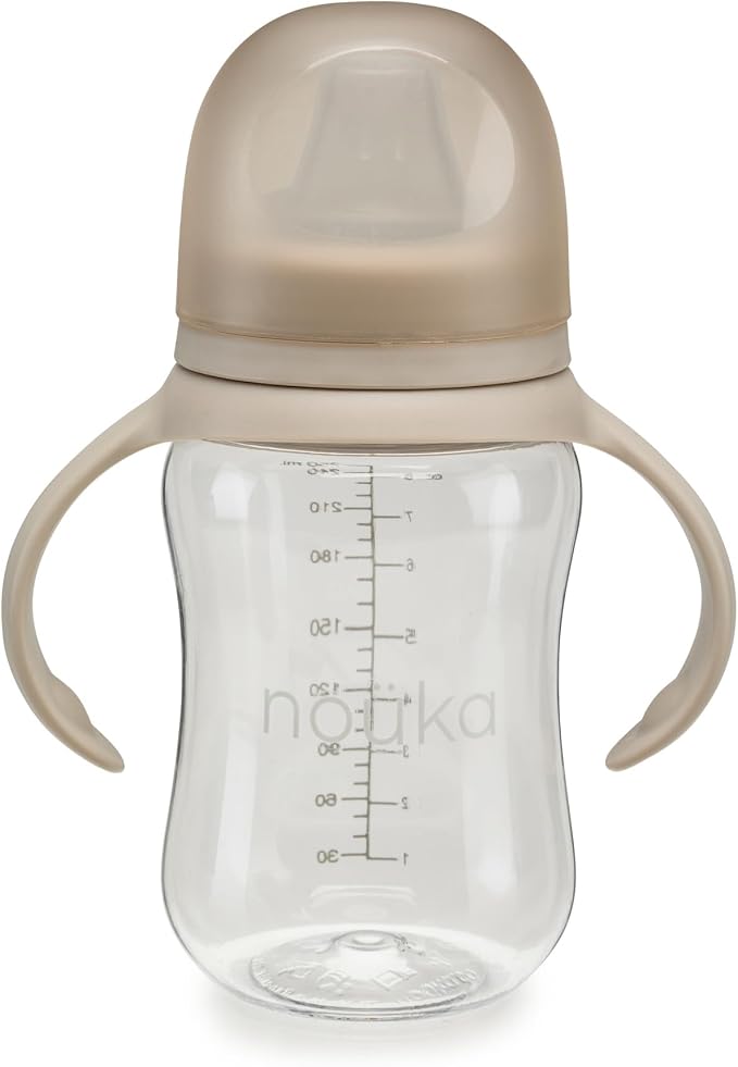 nouka Soft Spout Tritan Sippy Cup | Leak Proof and Easy Grip | Removable - Image 2