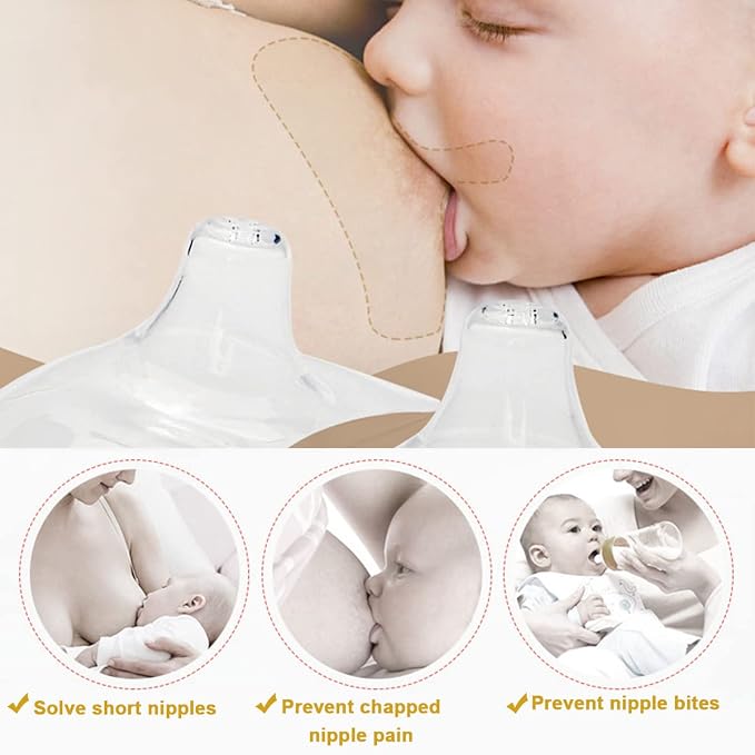 Nipple Shield & Breast Shell for Breast Feeding, Milk Savers Collector Nipple - Image 5