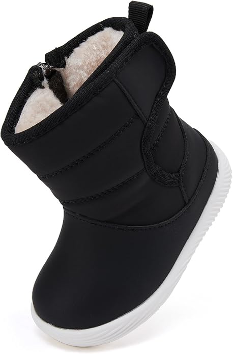 BMCiTYBM Baby Boy Girl Snow Boots Waterproof Winter Warm Booties Nonslip - Image 4