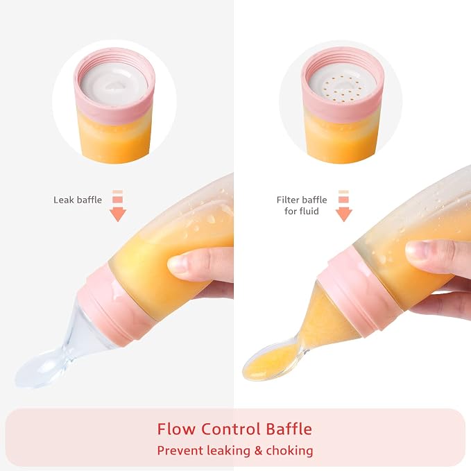 Termichy Baby Food Dispensing Spoon: Squeeze Feeder Dispenser - Image 5