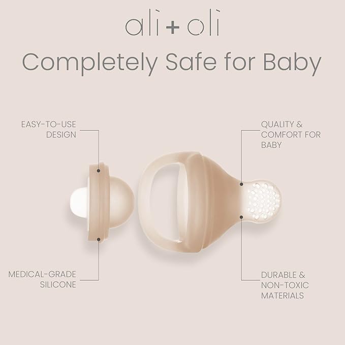 Ali+Oli Food & Fruit Feeder Pacifier Set - Image 3