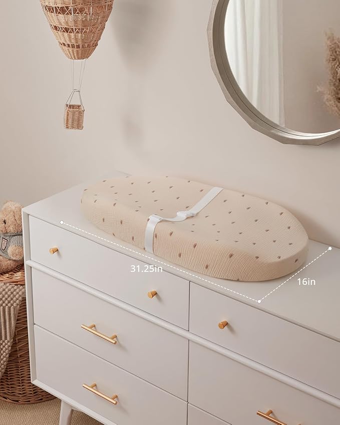 Blissful Diary Muslin Baby Changing Pad - Image 5