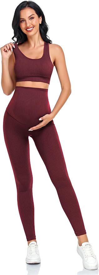 Women's Maternity 2 Piece Outfit Set - Image 2
