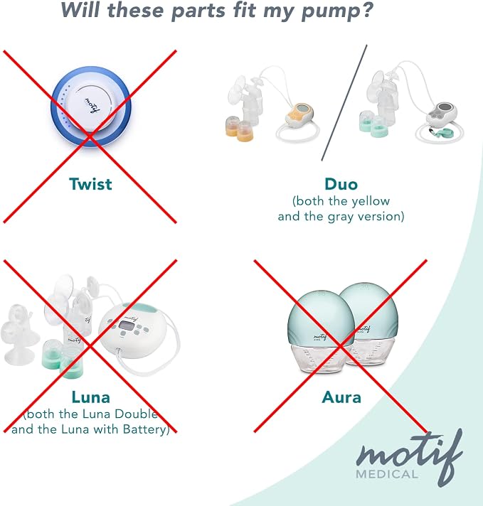 Motif Medical Duo Breast Pump Flange – Comfortable Breast Pump Flanges - Image 7