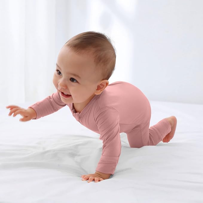 GUISBY Baby Pajamas with Mitten Cuffs - Image 7