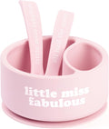 Bella Tunno Silicone Suction Bowl & Spoons by BellaTunno