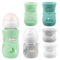 Silicone Sleeves for Avent Glass Natural Baby Bottle, 4 Pack Bottles Shatter by SMAutoLife