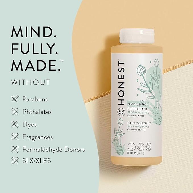 The Honest Company Foaming Bubble Bath | Gentle - Image 5