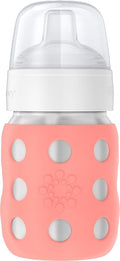 Lifefactory 8-Ounce Stainless-Steel Vacuum-Insulated Wide-Neck Baby Bottle by Lifefactory