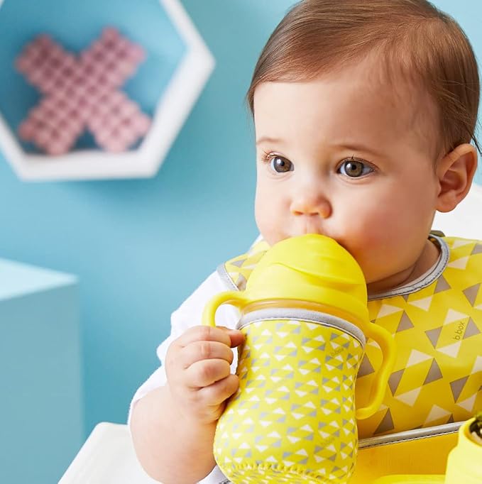 b.box Sippy Cup with Weighted Straw. Drink from any Angle, Leak Proof, Spill - Image 8