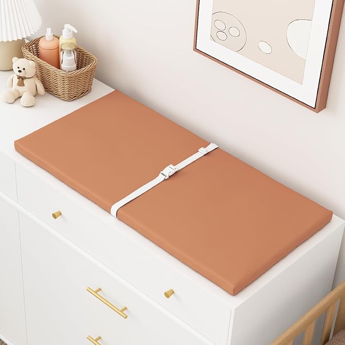 Wipeable Baby Changing Pad for Dresser and Table, Cozy Diaper Changing Pad by YACODAVO