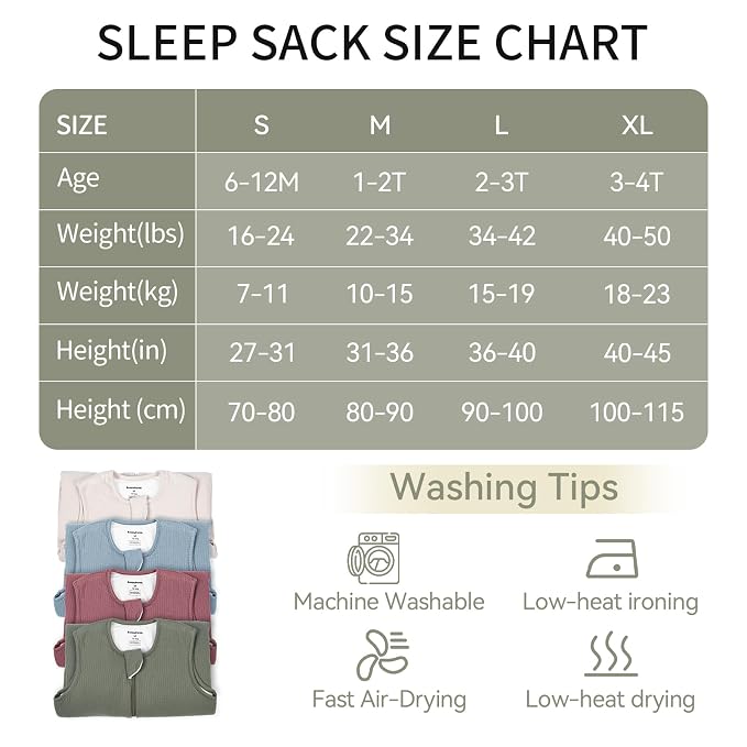 Rayon Made from Bamboo Toddler Sleep Sack - Image 6
