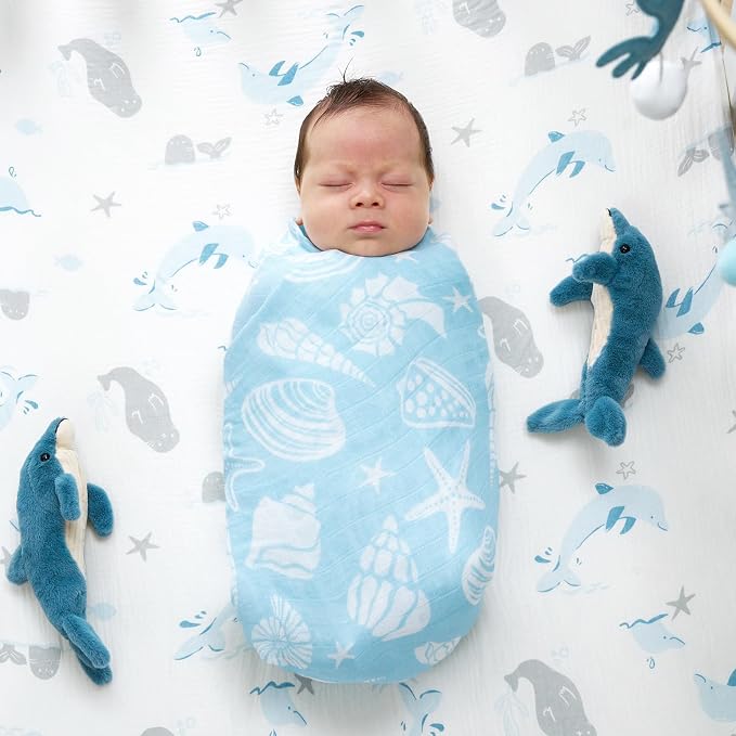 Momcozy Muslin Swaddle Blankets, Ultra Soft Neutral Registry Essentials - Image 8
