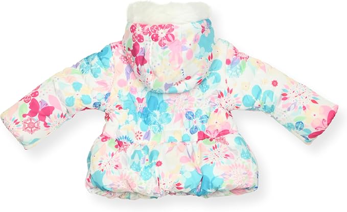 Arctic Quest Little Girls Bib Snow Pants and Ski Jacket Water-Resistant Snowsuit - Image 5