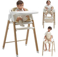 KUB High Chair for Babies and Toddlers Adjustable Foldable Convertible 5 Point by KUB