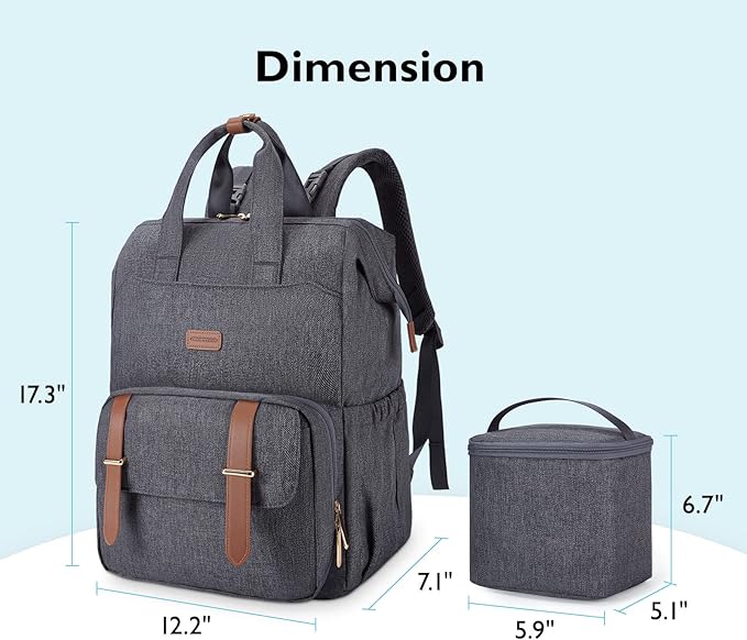 mommore Breast Pump Bag Backpack - Image 7
