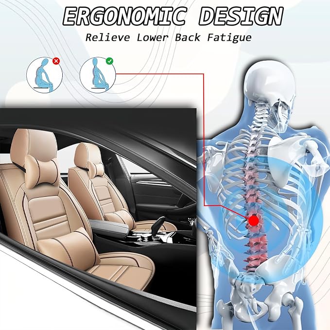 Car Seat Covers for Ford Transit 2014-2024 | 5-Seats Seat Covers, Waterproof - Image 5