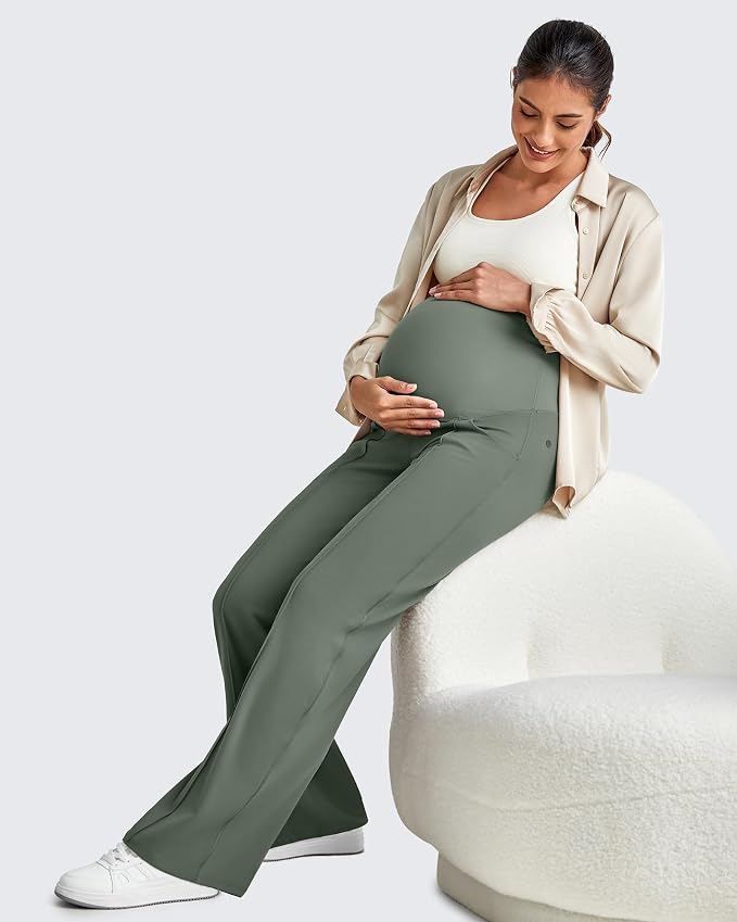 G4Free Maternity Dress Yoga Pants - Image 7