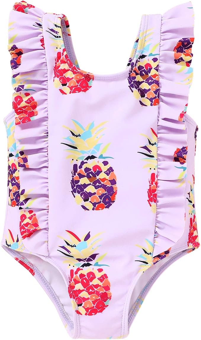 Newborn Baby Girl Ruffle Swimsuit Infant Toddler One Piece Floral Bikini Beach by MAMAMI