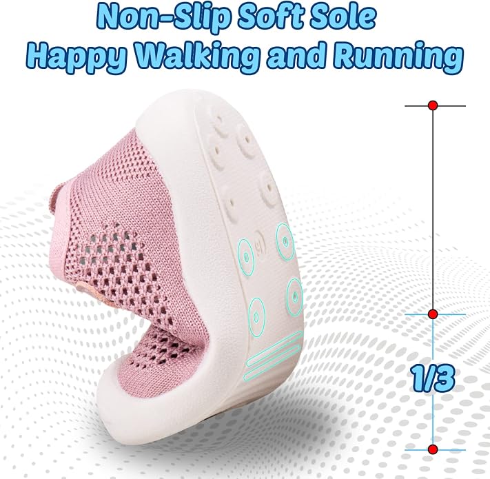 Baby First-Walking Shoes 1-4 Years Kid Shoes Trainers Toddler Infant Boys Girls - Image 3