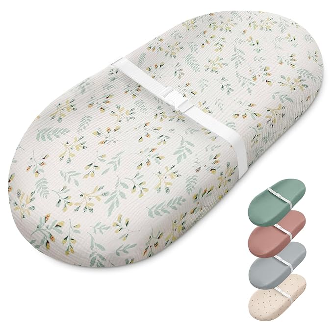 Blissful Diary Muslin Baby Changing Pad by ForEveryBabysBetterLife