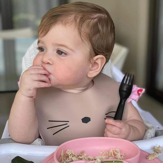 12 Pcs Kids Spoons and Forks Toddler Utensils Plastics Reusable Silverware Baby - Image 6