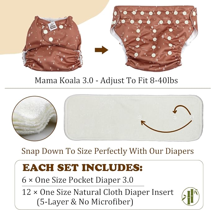 Mama Koala 3.0 Cloth Diapers for Babies - Image 6