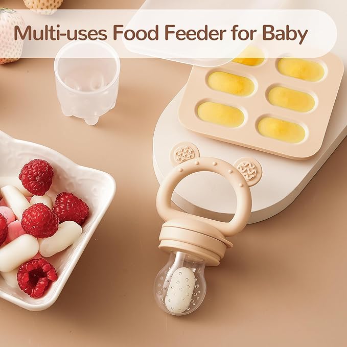2 Pack Silicone Baby Fruit Feeder - Image 4