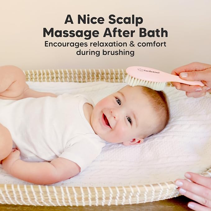 Wooden Baby Hair Brush - Image 5