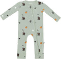 KYTE BABY Unisex Rayon Made From Bamboo Zippered Rompers 0-24 Months by KYTEBABY